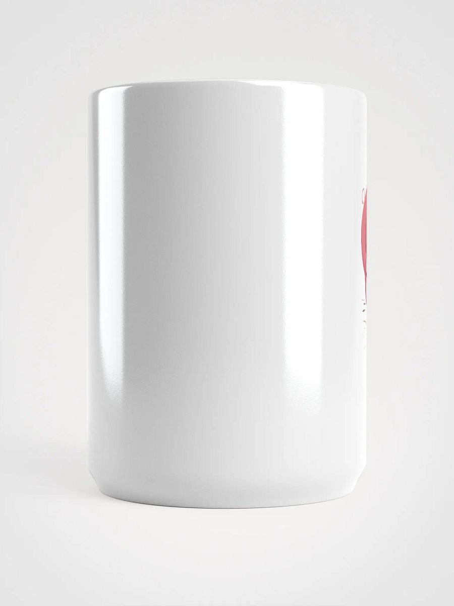 OINK! Cartoon Pig White Glossy Mug product image (5)