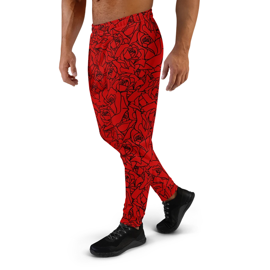 Loads of Roses · red-black joggers product image (3)