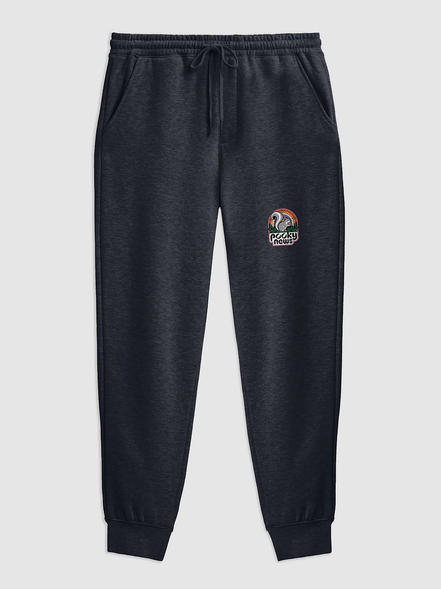 Pooky News, 70s colorful and Playful Squirrel Fleece Joggers product image (1)