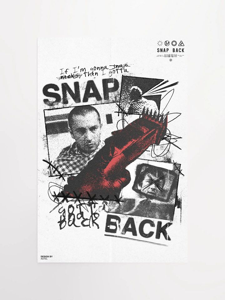 Twenty One Pilots - Snap Back Poster (RED CLIPS VERSION) product image (1)