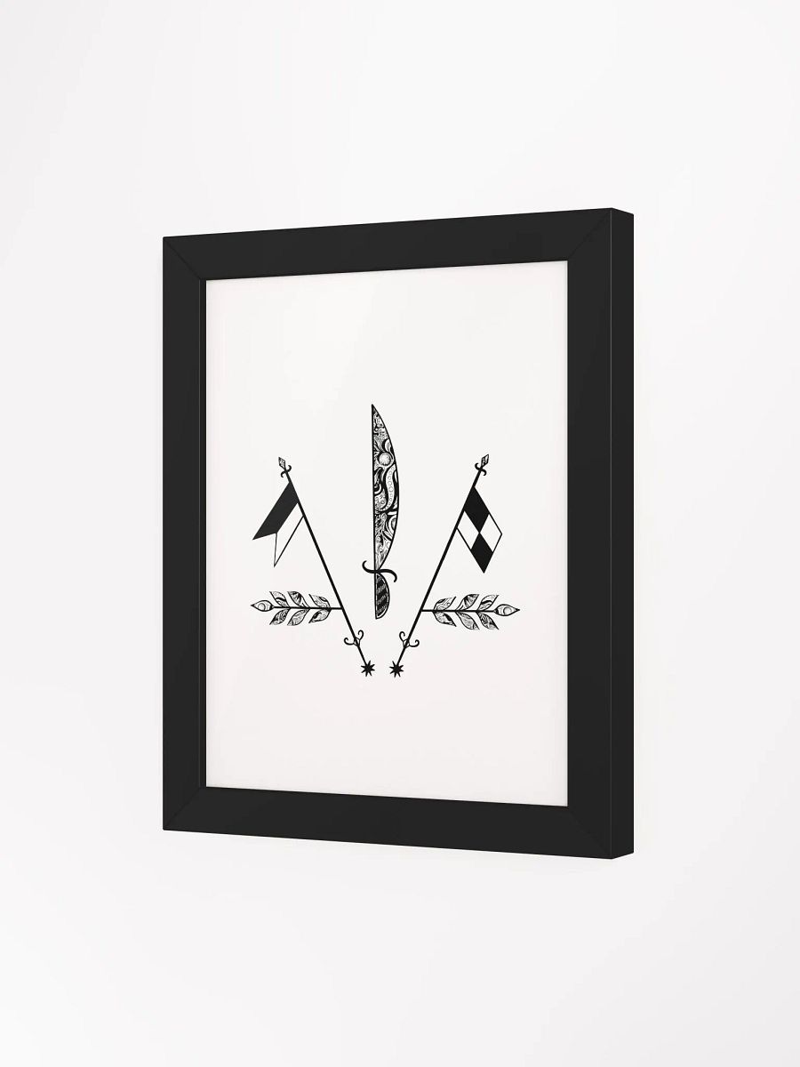 Frame with Ogou Sen Jacques vèvè product image (3)