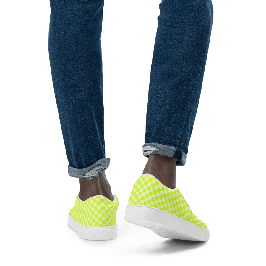 CONTRAST™ Checkered Slip Ons Men's n. 27 product image (6)
