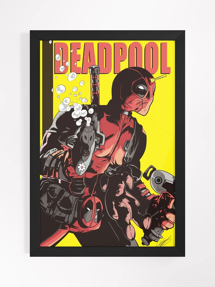 Deadpool Teddy Print (Framed) product image (1)