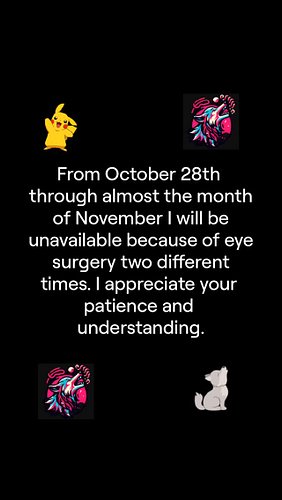 Having eye surgery later this month #twitchstreamer #girlgamer #cataractsurgery