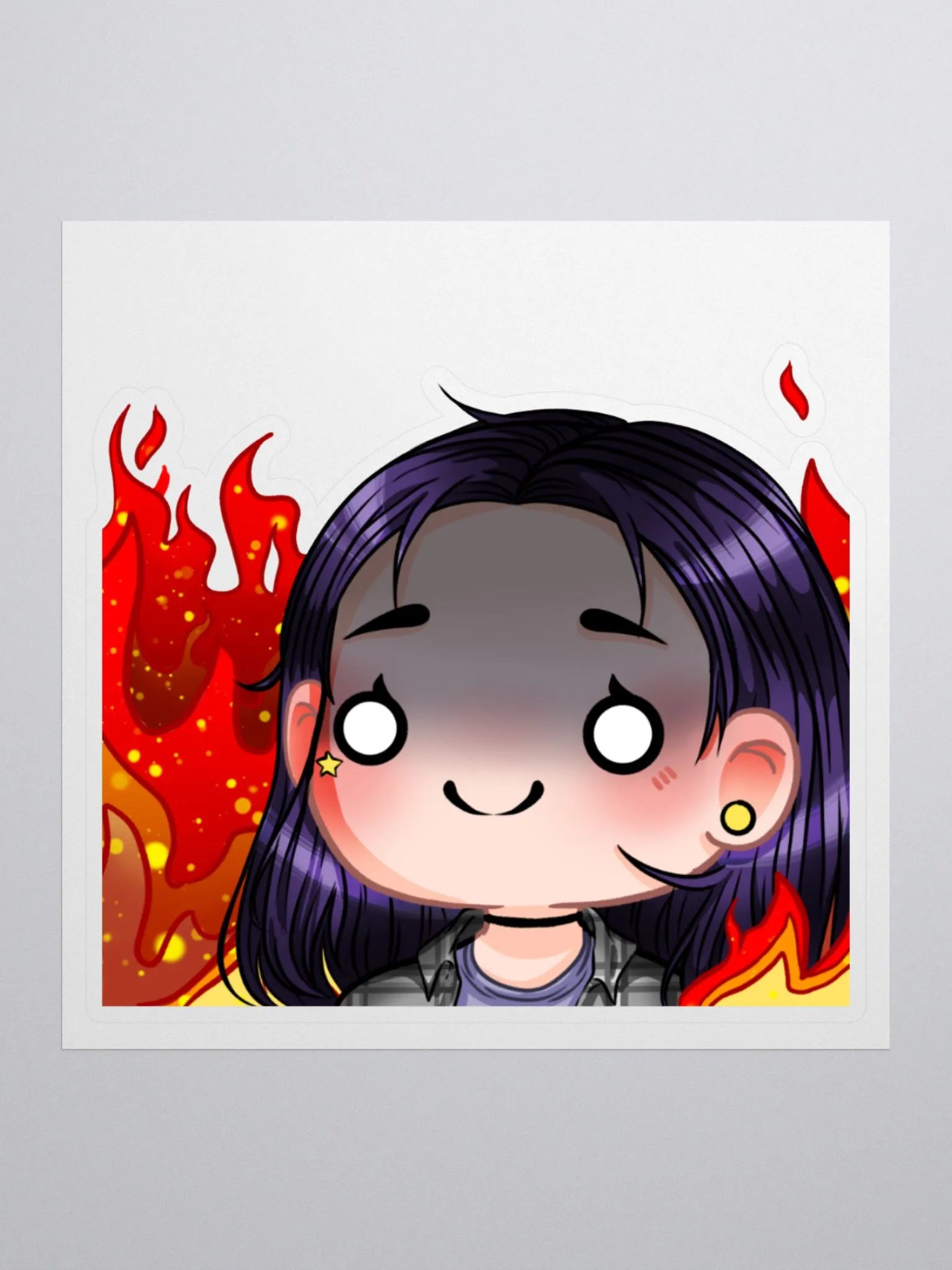This is fine -sticker product image (1)