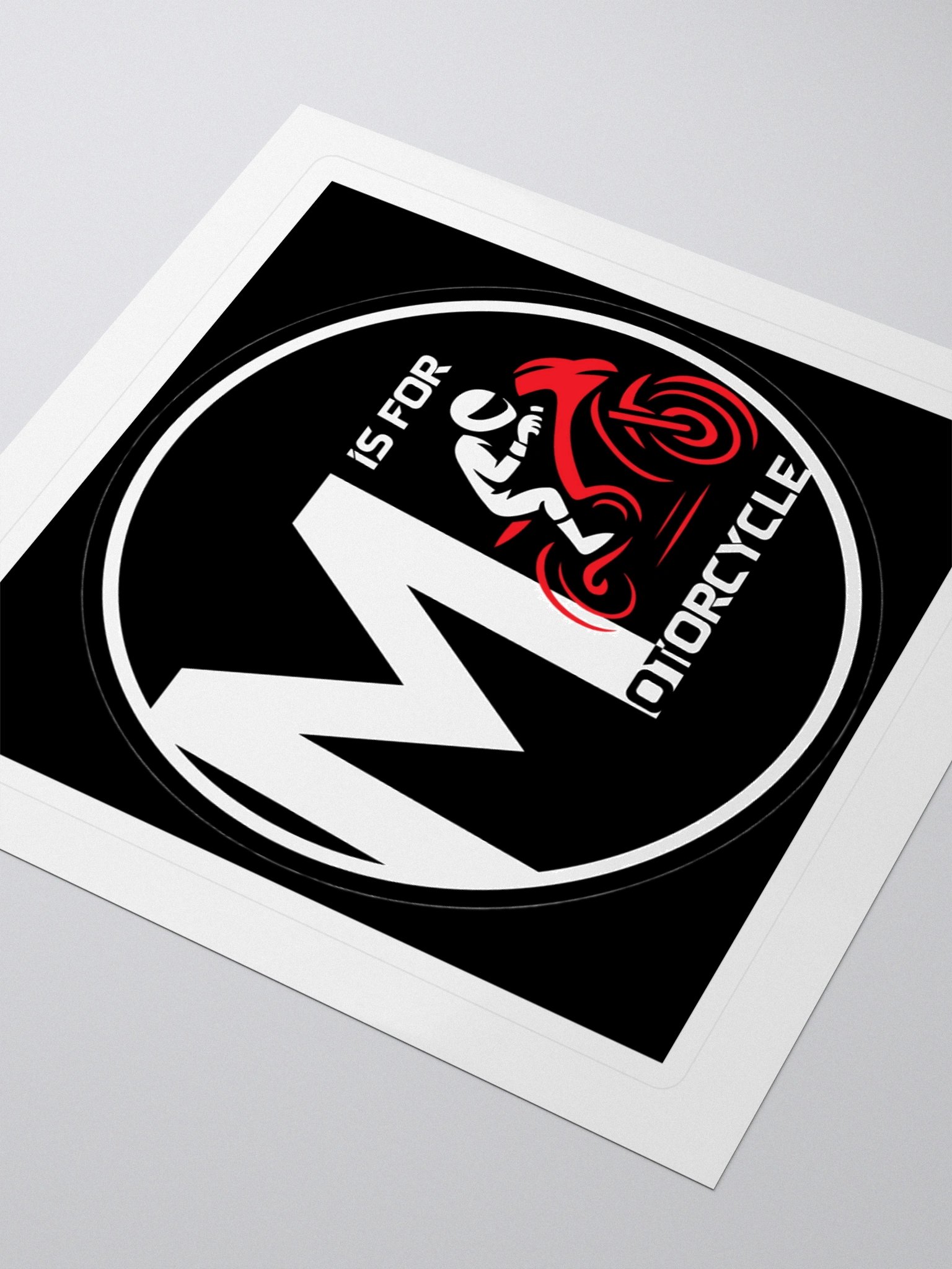 M is for Motorcycle - The Sticker product image (3)