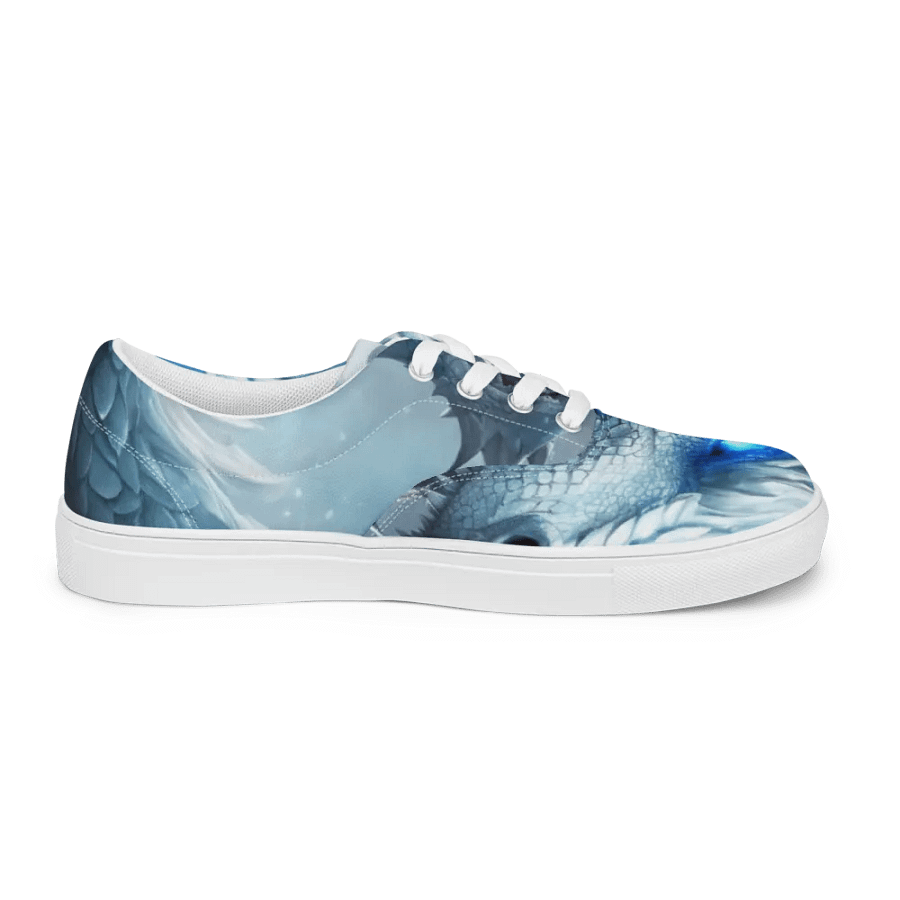 Frostbite Dragon Men's Canvas Shoes product image (12)
