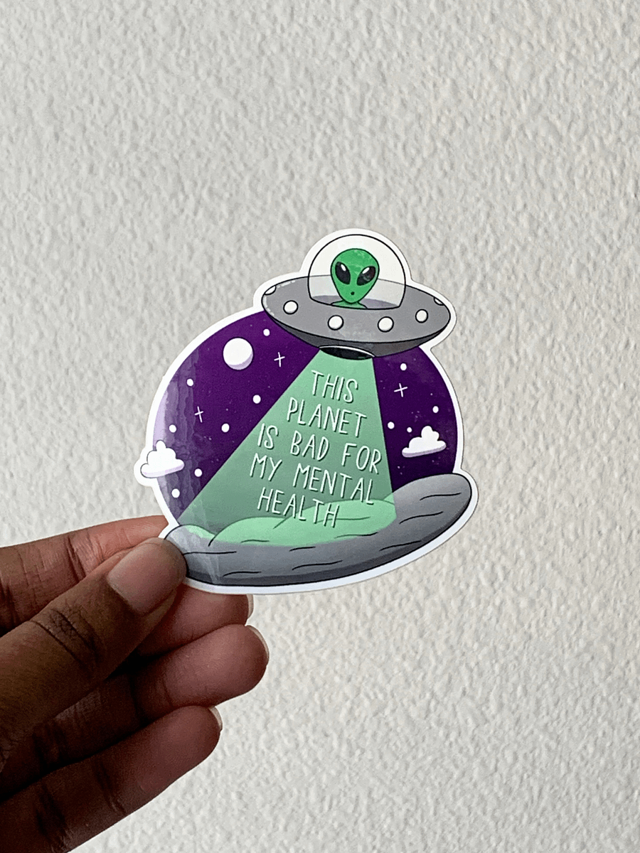 This Planet Is Bad Sticker product image (3)