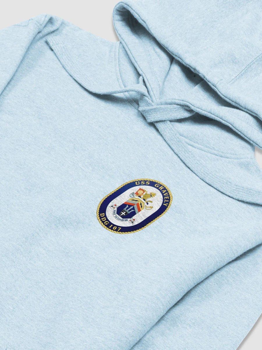 USS Gravely DDG 107: Hooded Sweatshirt product image (24)