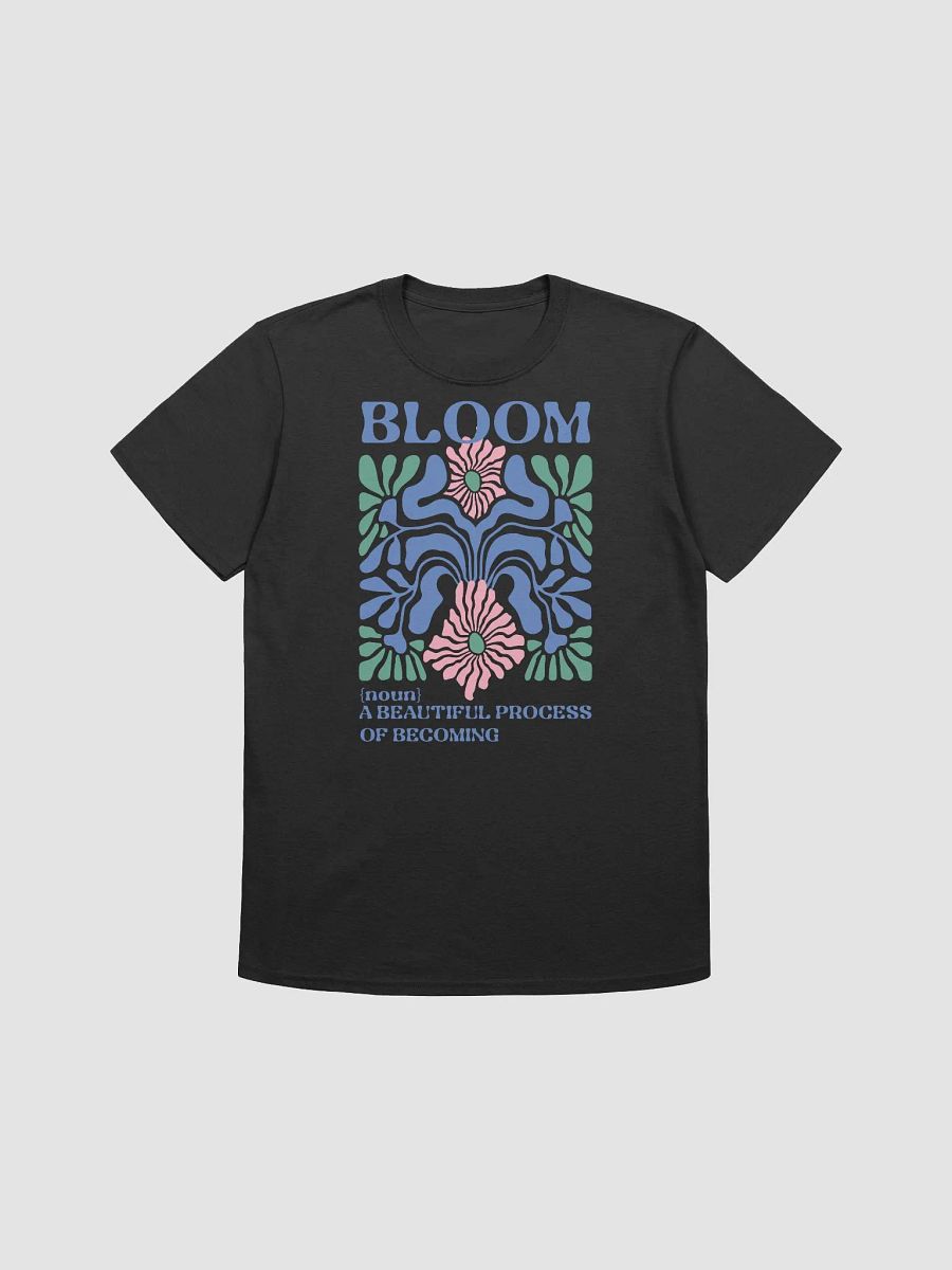BLOOM Floral Coloring Page T-Shirt product image (1)
