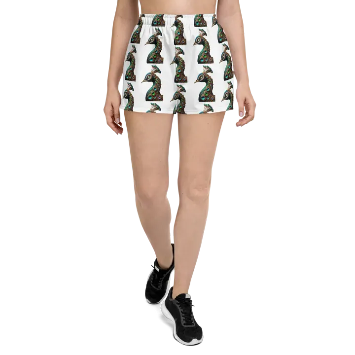 Peacock Pride Athletic Shorts product image (1)