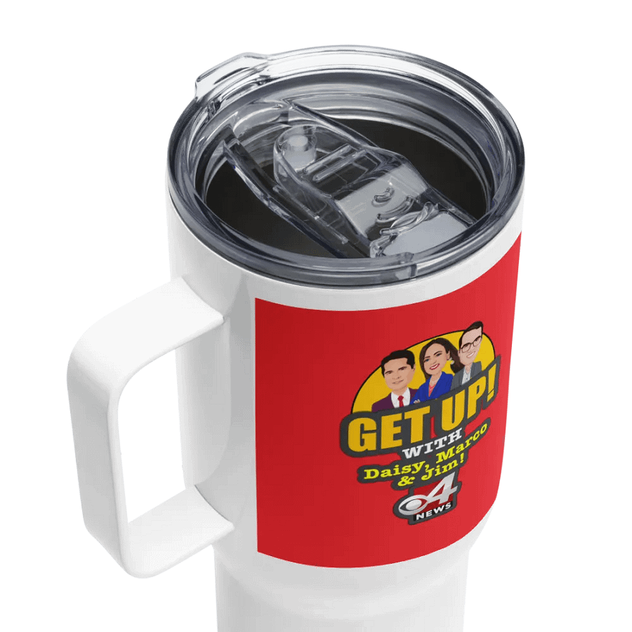 Get Up! With Daisy, Marco & Jim Sip Travel Mug product image (4)