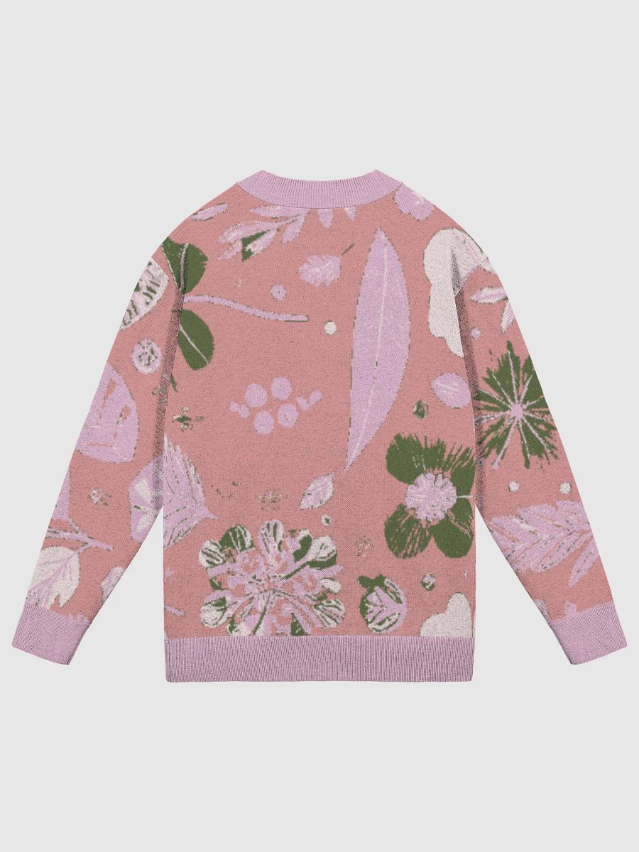 Floral Reverie: Pressed Petals: Knitted Cardigan Without Pocket product image (7)