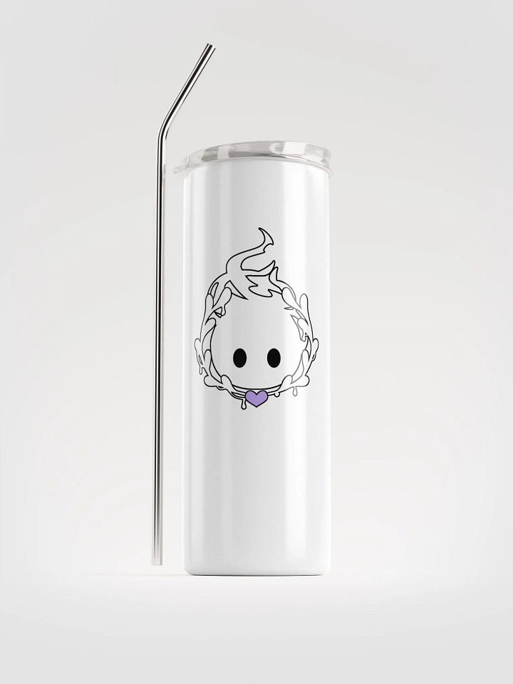 Logo Stainless Steel Tumbler (White) product image (1)