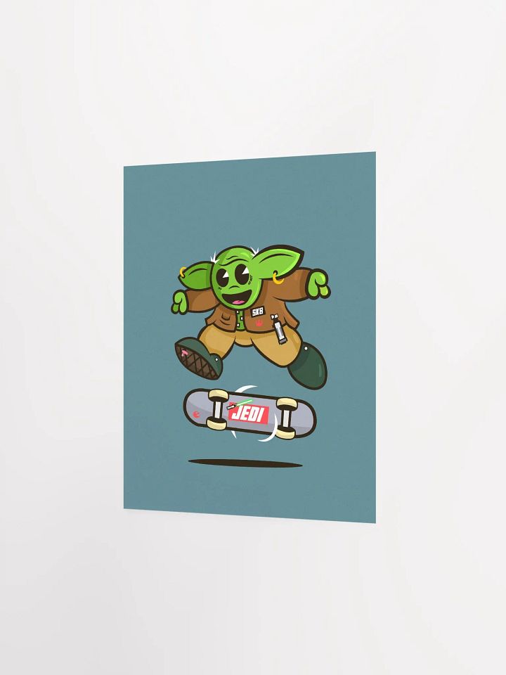 Yo! Duh lets Skate Poster Print product image (8)