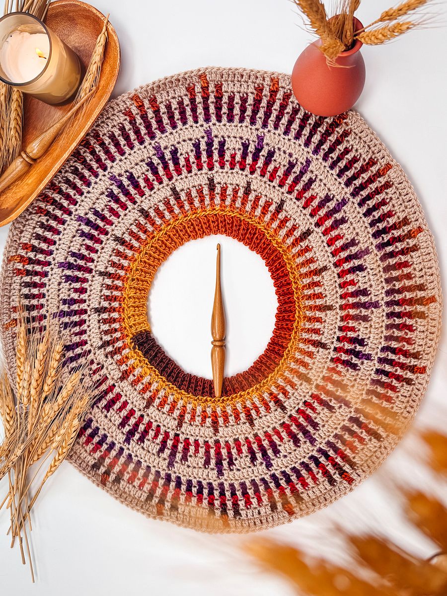 Crochet Mosaic Ridge Pullover Pattern (XS-5X + Video Tutorial) product image (5)