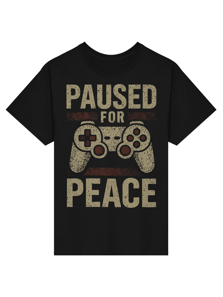 “Paused for Peace" Gaming Tee product image (1)