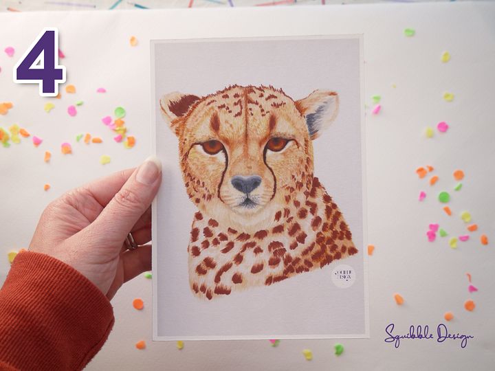 Supporter Print - Cheetah product image (1)
