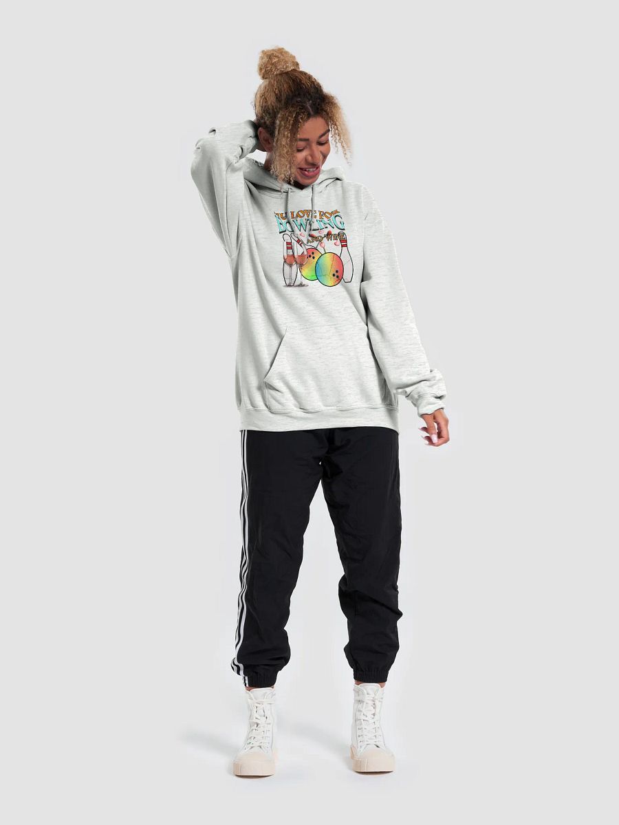 My Love For Bowling And Wine Classic Hoodie product image (24)