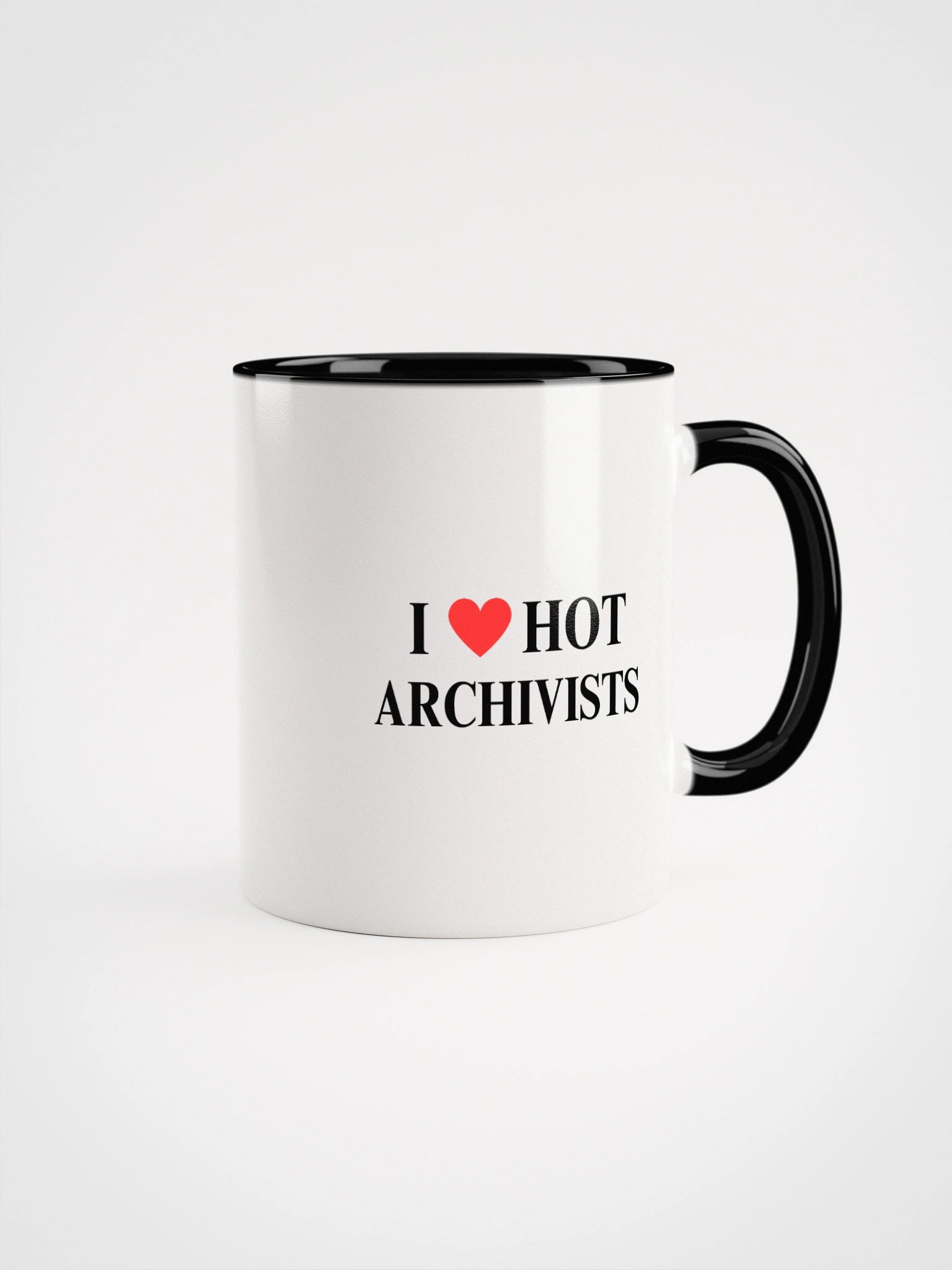I HEART HOT ARCHIVISTS MUG product image (1)