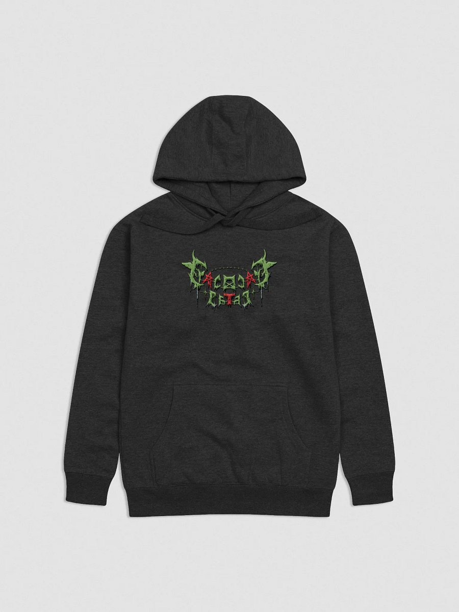 crococat metal hoodie! (embroidered) product image (1)