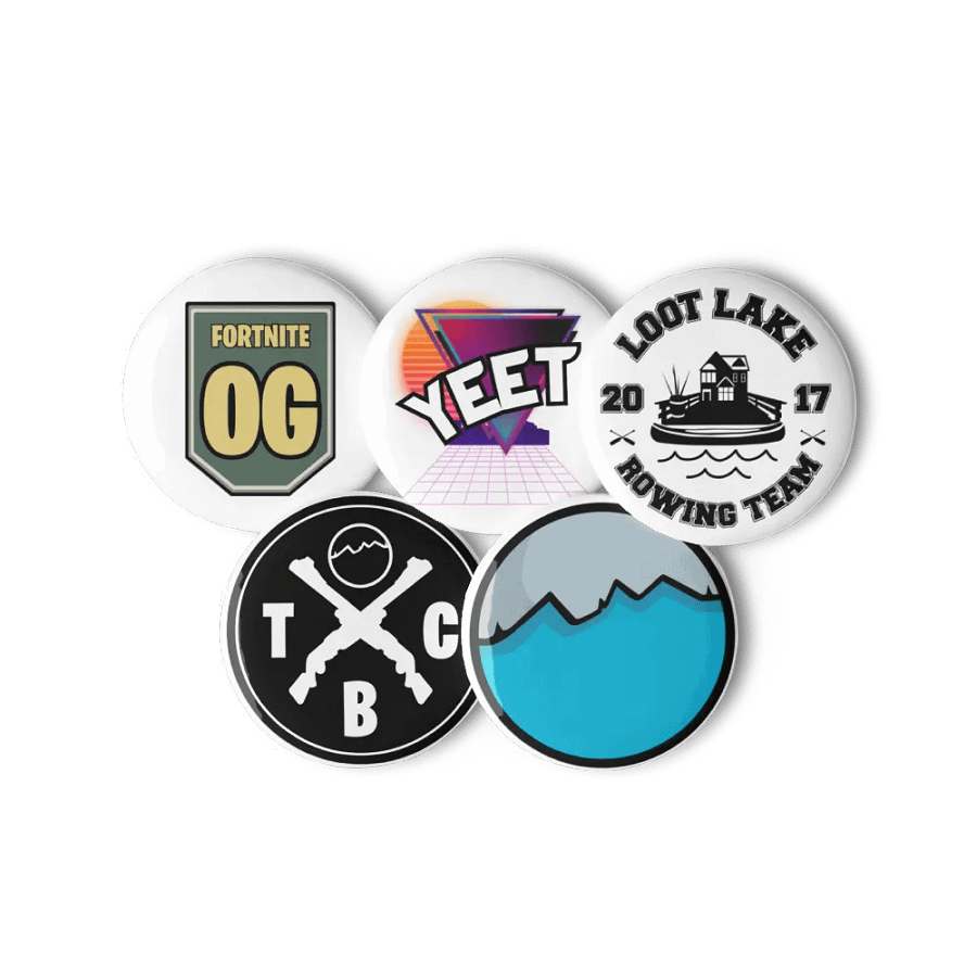SamUpStream Pin Button Collection product image (6)