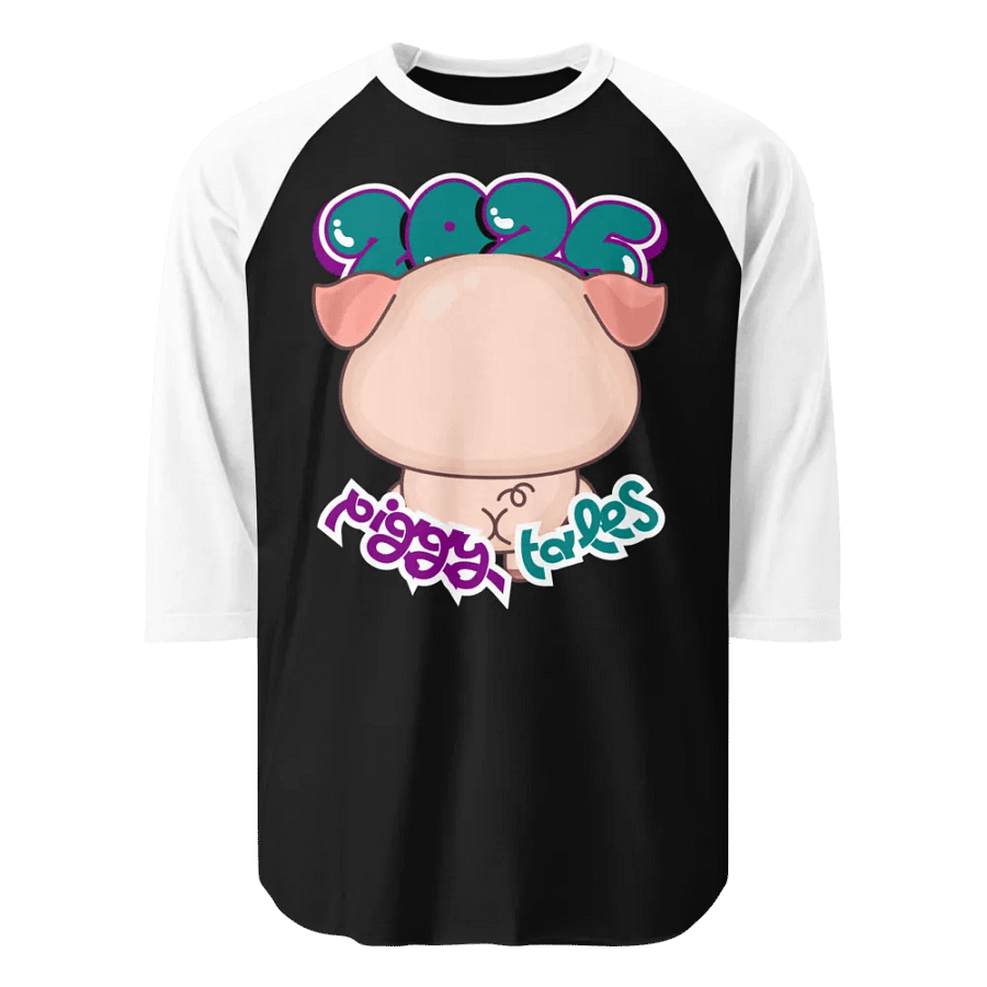 2025 Piggy Tales Raglan Tee product image (1)