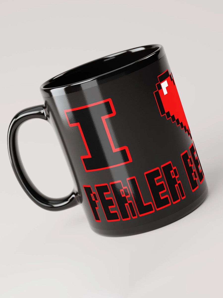 I Heart Perler Bead 2 Dark Mug product image (1)