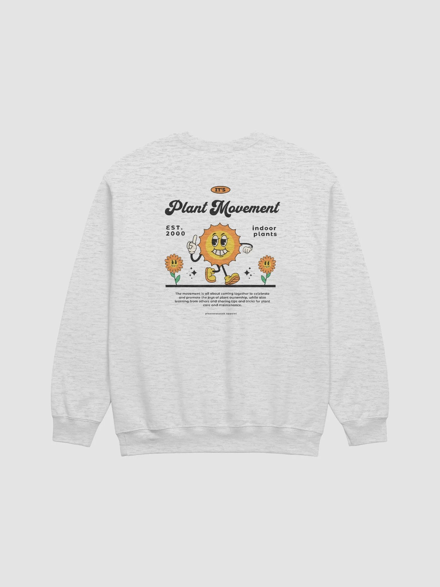 PLANT MOVEMENT- GILDAN CLASSIC CREWNECK SWEATSHIRT UNISEX product image (2)