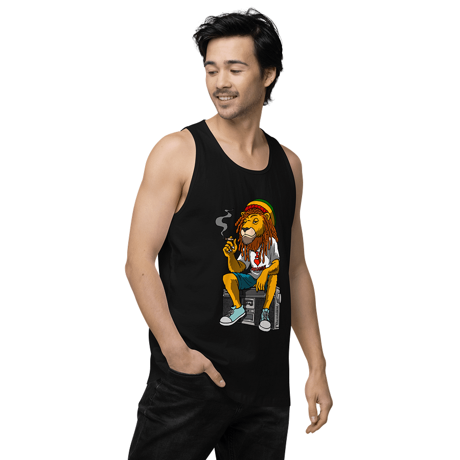 Reggae Lion Men's Tank Top product image (7)