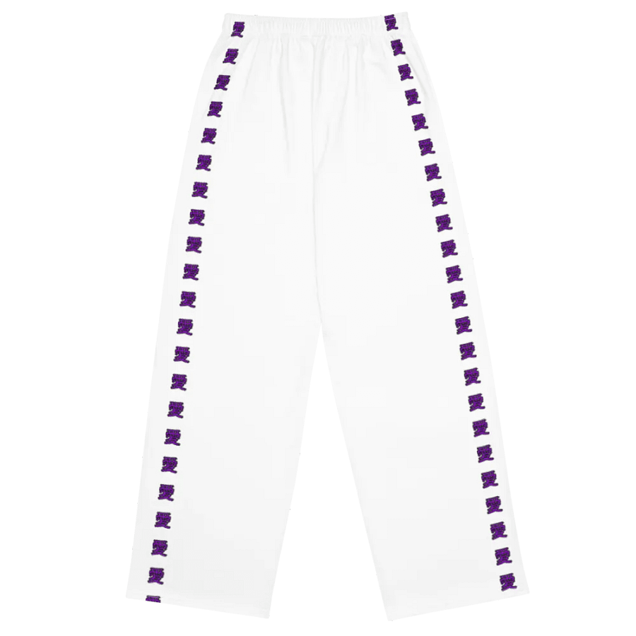 Purple Kanji Wide Pants product image (1)
