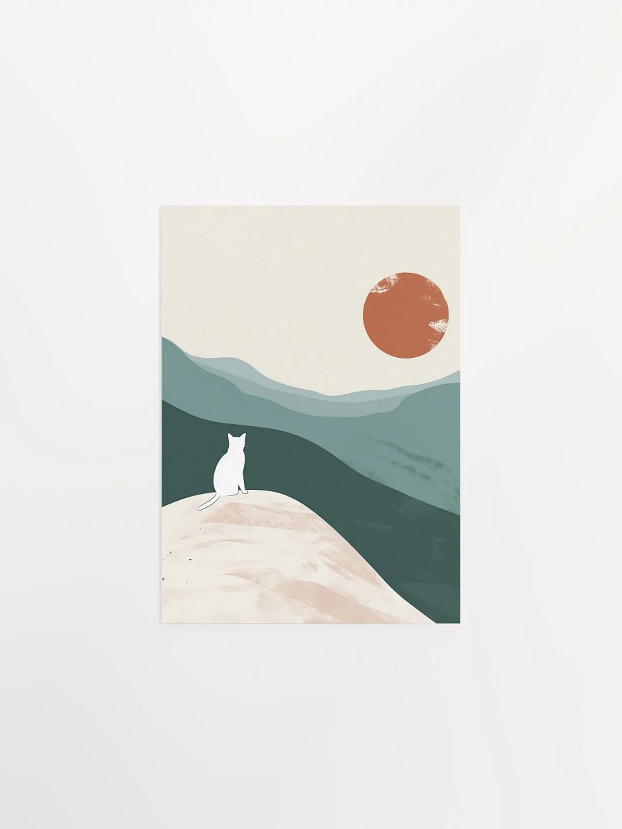 Serenity Cat Enhanced Poster product image (1)