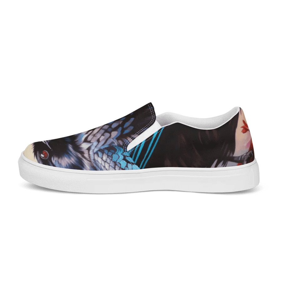 Men's Slip-On Canvas Shoes with Lovely Bird Design 🕊️ product image (8)