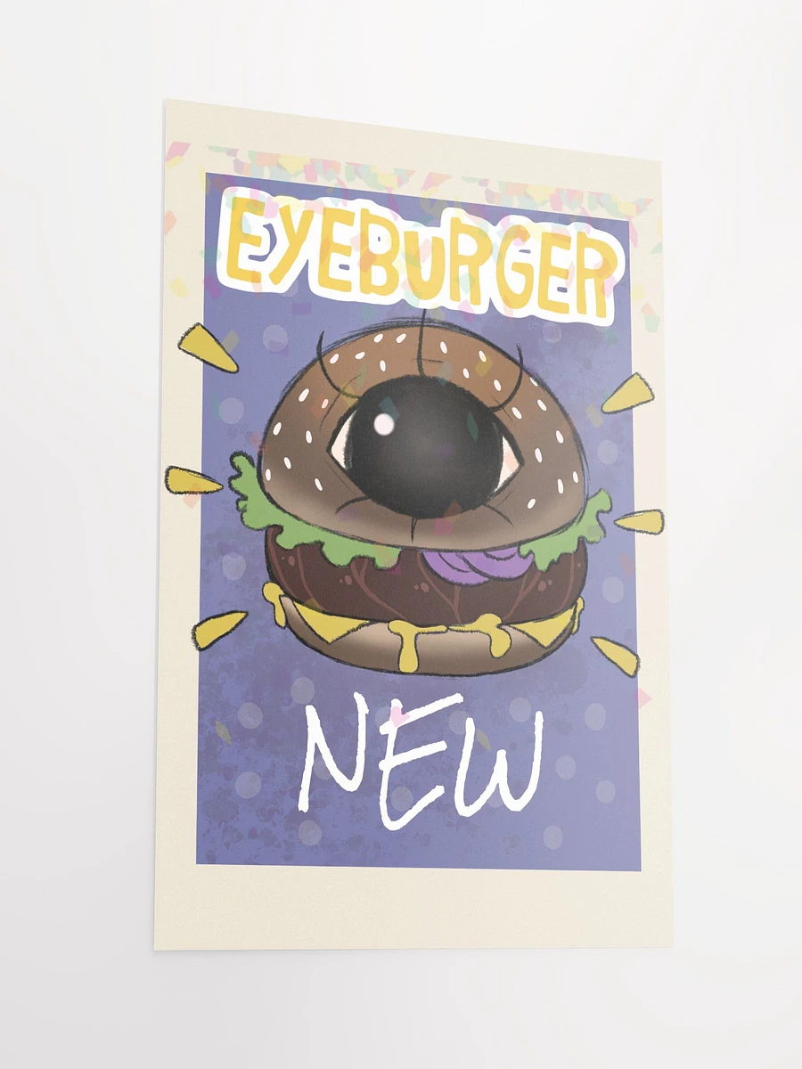 Eye Burger Matte Poster product image (2)