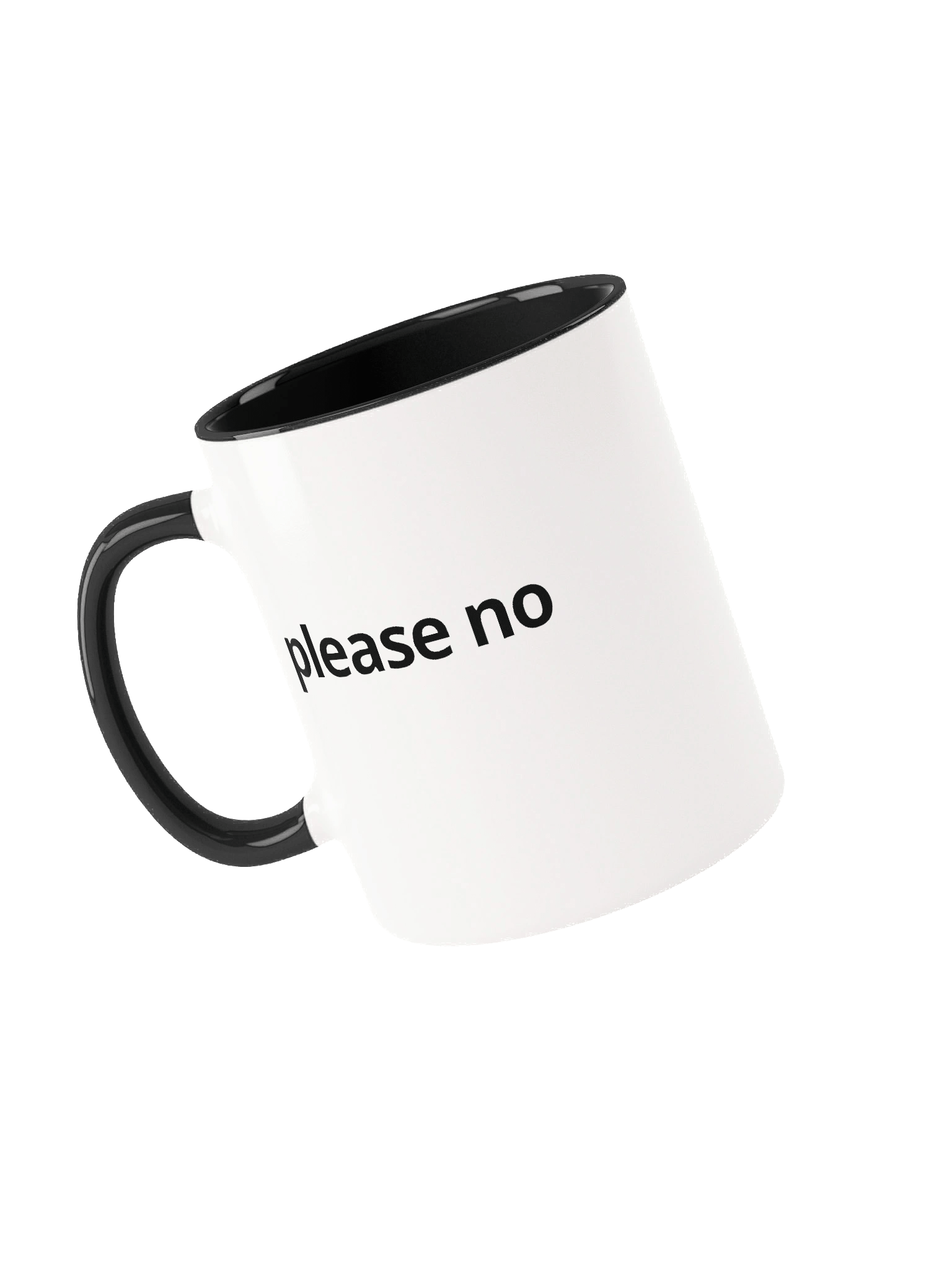 please no - Splash of Colour Mug 11oz product image (15)