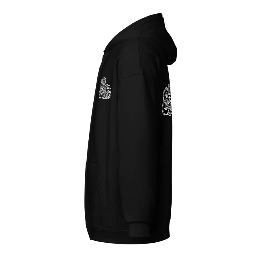 ELFSAR ZIP HOODIE Adventurers & Legends on back product image (8)