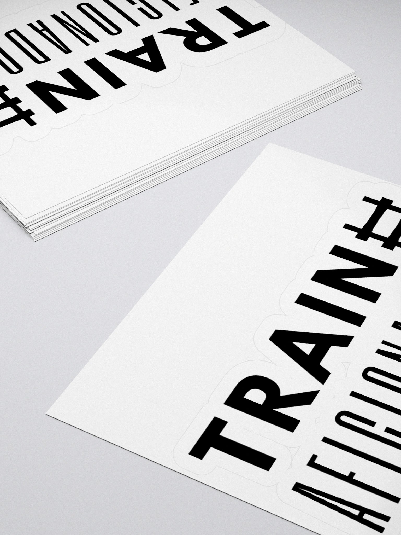 Train Aficionado Kiss Cut Stickers product image (10)