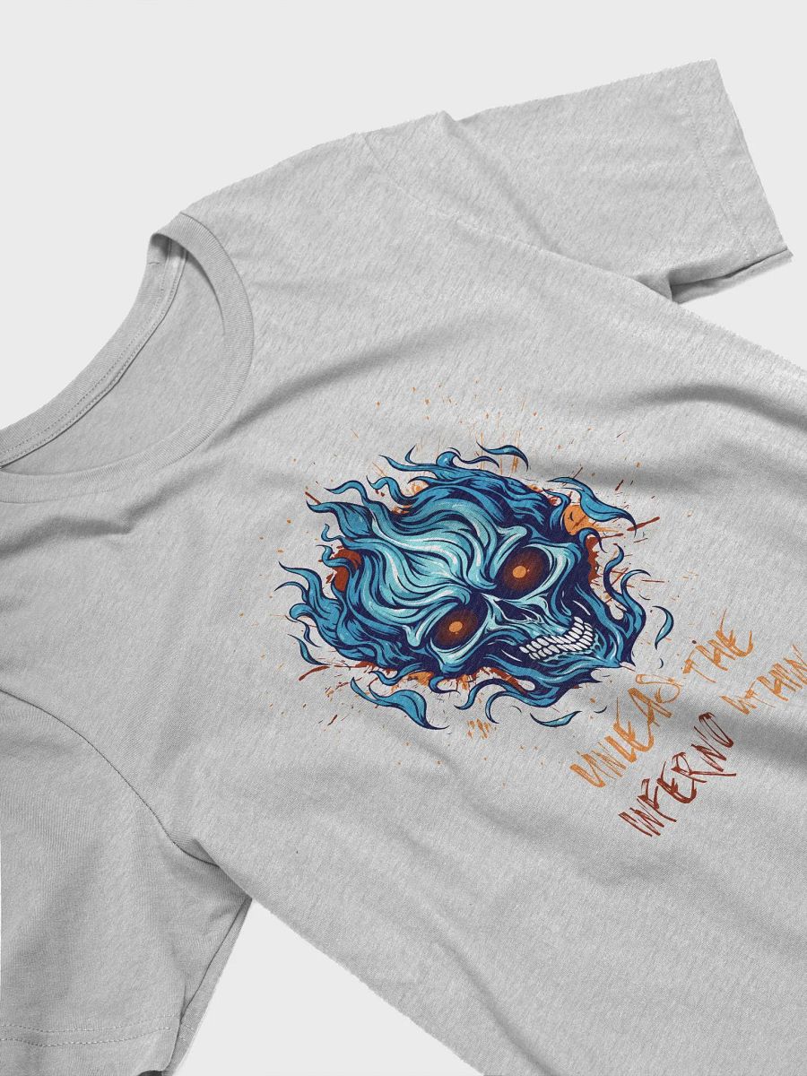 Unleash the Inferno Art Graphic Tee product image (3)