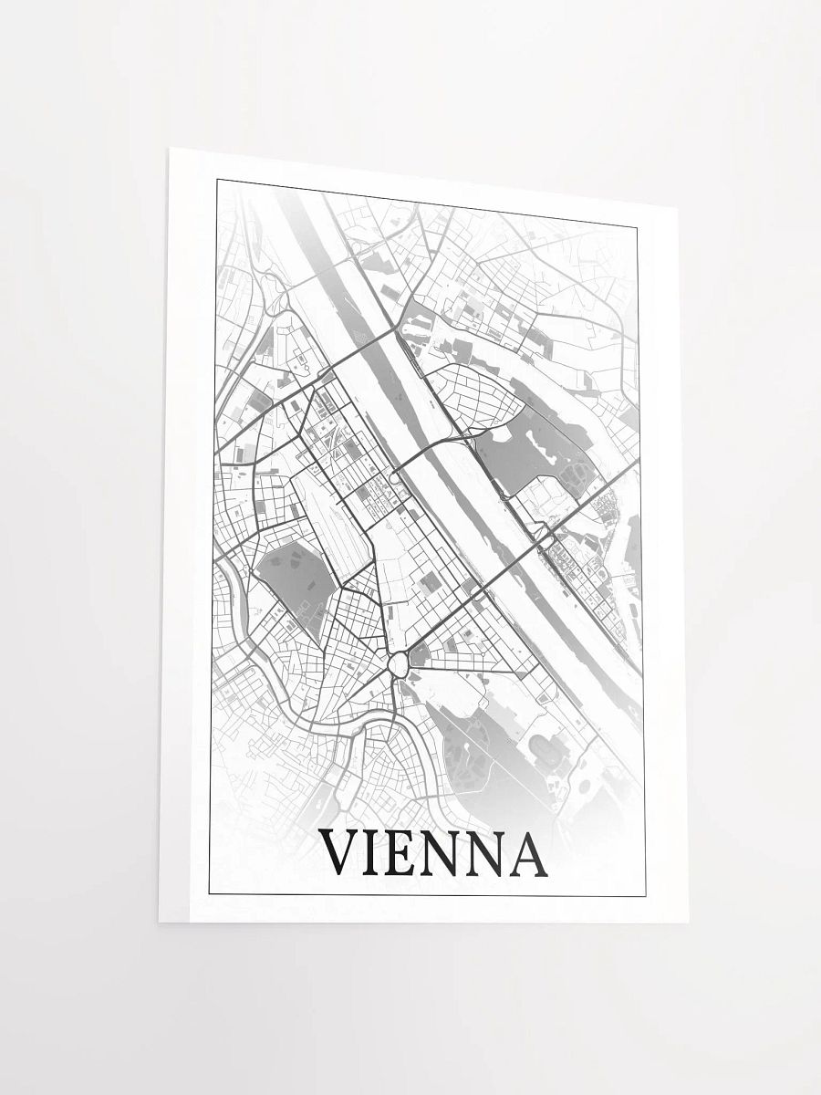 Vienna, Austria, city map print product image (11)