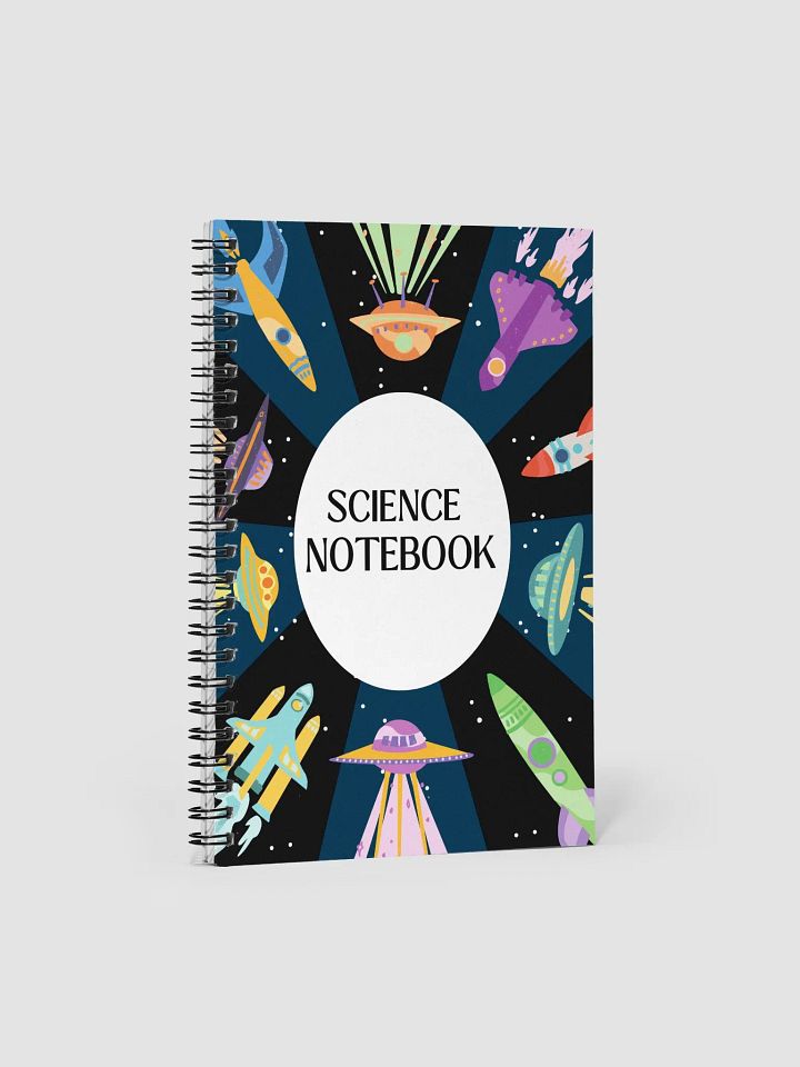 Galactic Explorer Spiral Notebook product image (1)