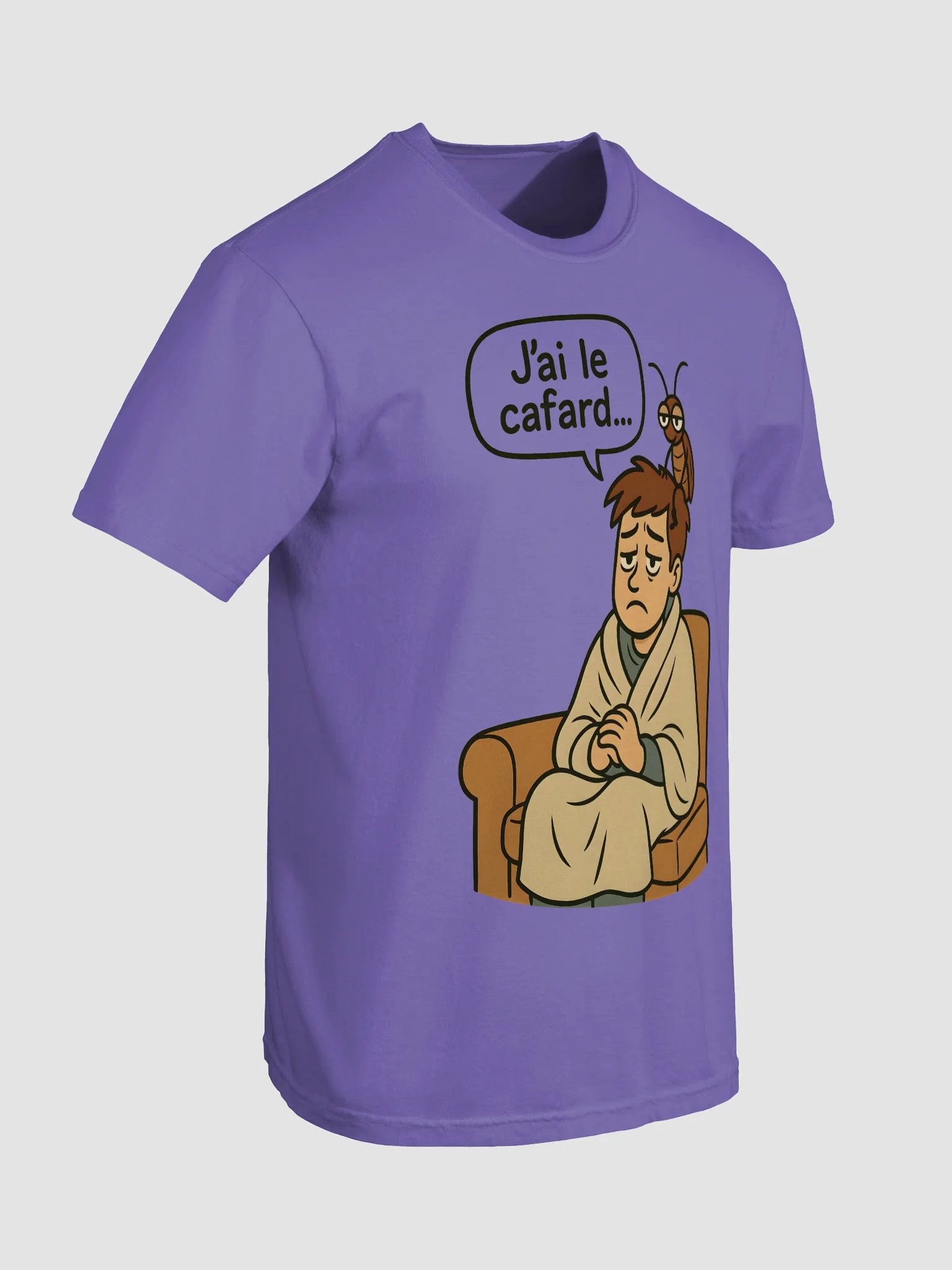 Avoir le cafard To feel depressed t-shirt by dark alphabet product image (31)