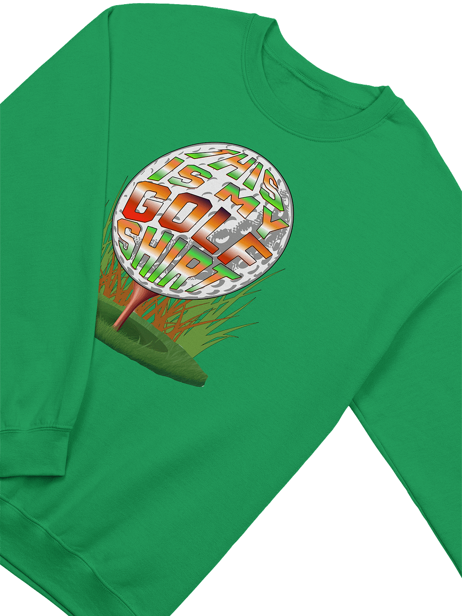 This Is My Golf Shirt Tee Time Vibes Sweatshirt product image (6)