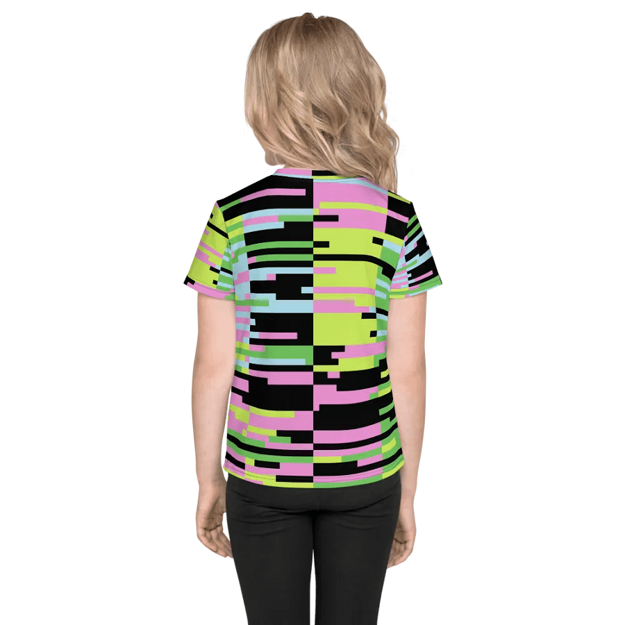 Abstract Color Blocks Kids T-Shirt product image (2)