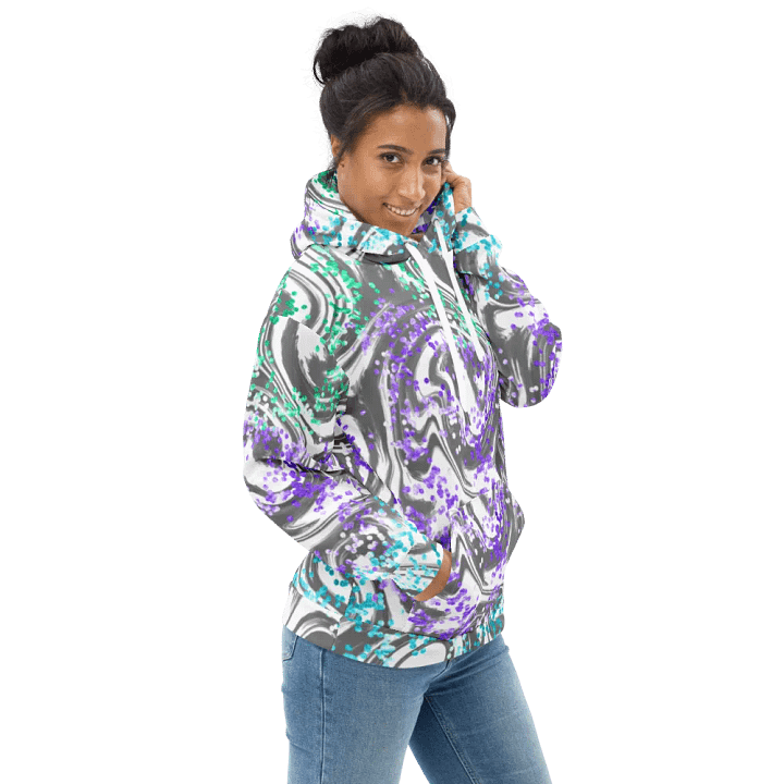 Swirling Spectrum Unisex Hoodie product image (2)