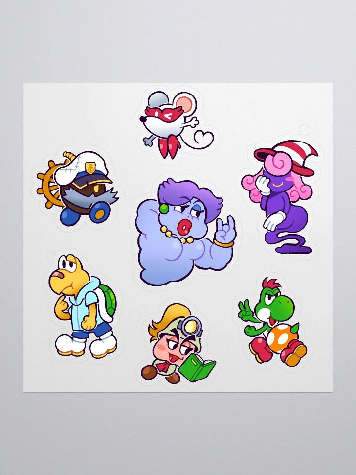 TTYD Partner Sticker Set product image (1)