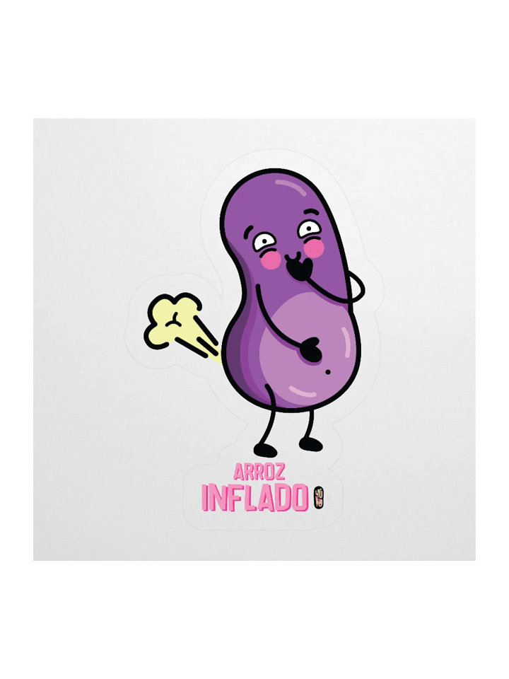 Arroz Inflado - Sticker (Kiss Cut) product image (1)