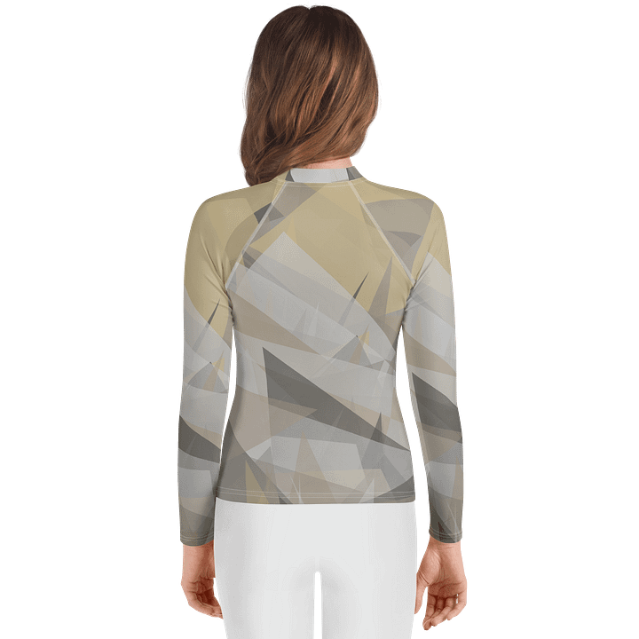 Faceted Fusion Youth Rash Guard product image (2)