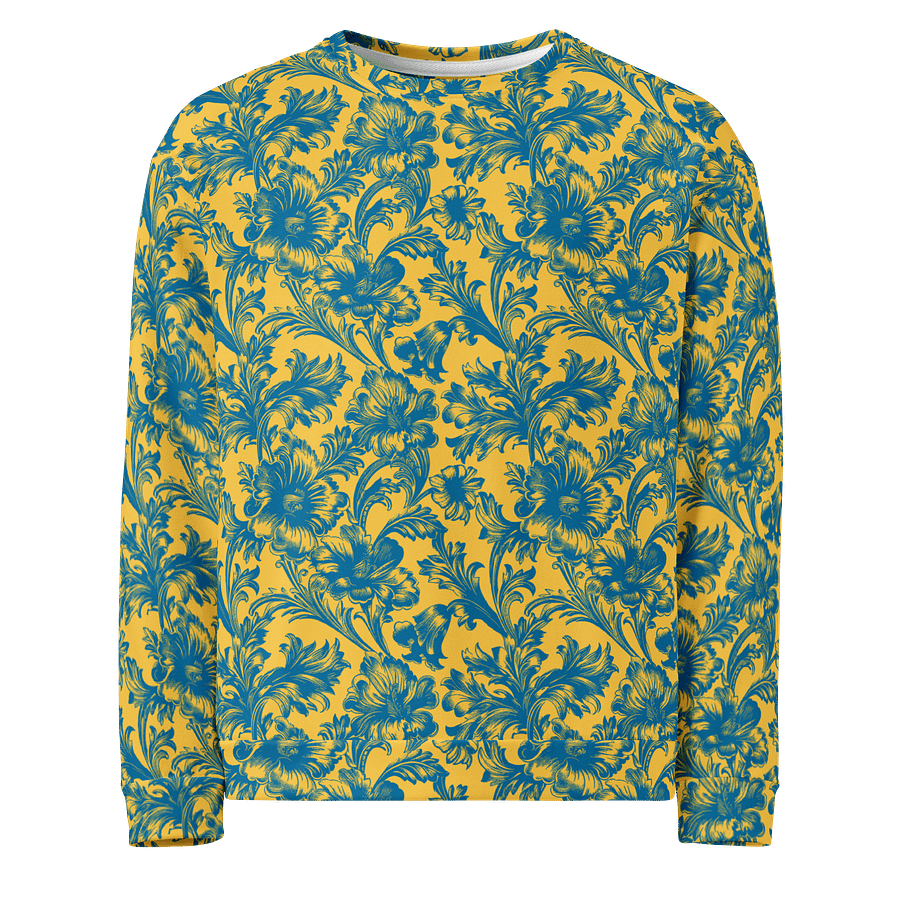 Fleur Royale | Recycled Unisex Sweatshirt product image (2)
