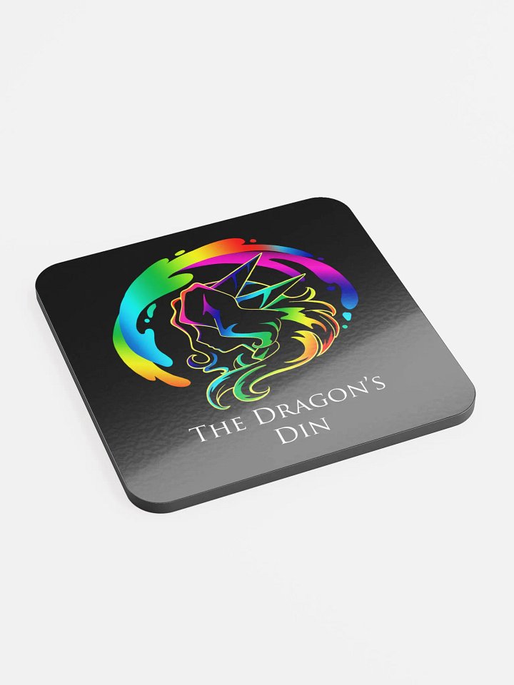 The Dragon's Din Logo Coaster product image (2)