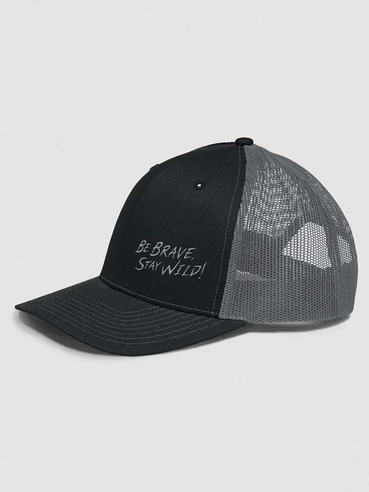 Be Brave, Stay Wild! Trucker Snapback Hat product image (29)